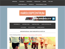 Tablet Screenshot of hardloopcentrum.nl